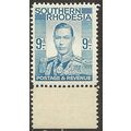 Southern Rhodesia 1937 SG46 9d Pale Blue (gum t...