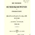 Het Pruisisch Schrikbewind te Frankfort by Various Authors