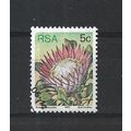 SouthAfrica.SG418 5c Protea Cynaroides.Fine Use...