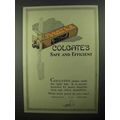 1922 Colgate's Toothpaste Ad - Safe and Efficient