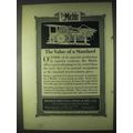 1922 Miehle Printing Press Ad - Value of a Stan...