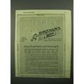 1922 Colgate's Toothpaste Ad - Cleans Teeth Safely