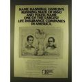 1980 Lincoln National Life Ad - Hannibal Hamlin...