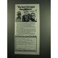 1984 Christian Children's Fund Ad - Sally Struthers