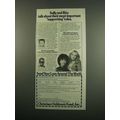 1984 Christian Children's Fund Ad - Rita Moreno