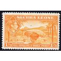 Sierra Leone Sg196a 1s3d Yellow-Orange m/mint. ...