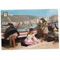 NAZARE, PORTUGAL used postcard 1969 postmark =