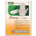 Central Screw Company 1945 vintage industrial c...