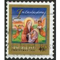 New Zealand 2001 Christmas 40c Multicoloured S/...
