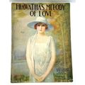 Hiawatha's Melody of Love 1920 Sheet Music by A...
