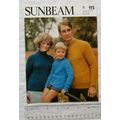 Vintage: Sunbeam 115 family sweaters, DK