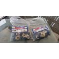 2.5mm Blue insulated Ring Terminals 8mm Hole (2...