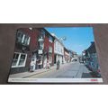 1980s Postcard -Older cars @ High Street scene,...