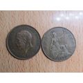 GB 1932 George V Penny Coin