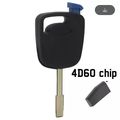 FORD TIBBE TRANSPONDER KEY + 4D60 CHIP