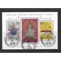 LIECHTENSTEIN 1985 PAPAL VISIT MINIATURE SHEET ...