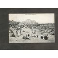 Postcard Sussex Worthing Beach and Pavilion 1932