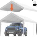 VEVOR Carport Replacement Canopy Cover 10 X 20 ...