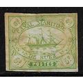 SUEZ CANAL COMPANY 1868 5c VALUE - ASSUMED FORG...