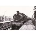 Railway Postcard GWR 43xx 6375 SOUTH MOLTON 196...