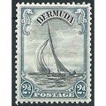 Bermuda 1936 SG101 2d Black & Pale Blue Mounted...