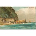 Vintage GB PC - Clovelly, Devonshire (artist un...