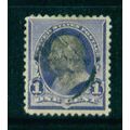 Used 219 1c Benjamin Franklin Fine M01952