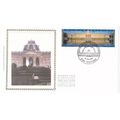 Belgium 1997 Koninklijk Museum Silk FDC Special...