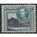 St Vincent 1949 SG170 7c Blue & Blue-Green Moun...