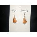 925 silver hook child or petite adult champagne...