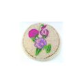 Floral Design Beaded Hair Clip Barrette 4