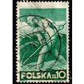 Poland 1947 Professions 10z Used Stamp
