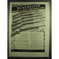 1940 Winchester Ad - Model 24, 12 Shotgun, Mode...