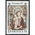 Dominica 1975 Christmas ½c Multicoloured SG482 MM
