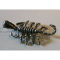 VINTAGE LARGE STERLING SILVER SCORPION Astrolog...