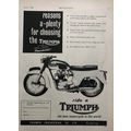 TRIUMPH 650 THUNDERBIRD 1961 VINTAGE MOTORCYCLE...