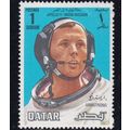 Qatar 1969 Neil Armstrong 1d Mint Never Hung SG...