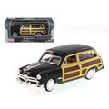 1949 Ford Woody Wagon Black 1/24 Diecast Model ...
