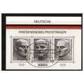 GERMANY DEUTSCHE BUNDESPOST 1975 NOBEL PEACE PR...