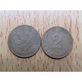 1981g 2 Pfennig Germany Coin