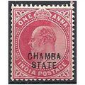 Chamba (Indian Convention States) 1903 SG31 1a ...