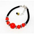 Summer Gift Women's Girls Orange Stone Bangle B...