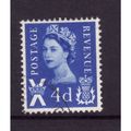 GREAT BRITAIN SCOTLAND 1967 SG S8 4d DEEP BRIGH...