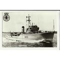 Naval HMS BILDESTON Postcard