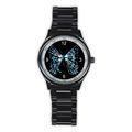Fringe Butterfly Glyph Black Round Watch [38750...