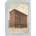 IA Waterloo Postcard Commercial Bank Building S...