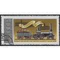 USSR Mi 4717: 3 k. multicoloured Steam Locomoti...