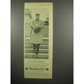1959 Burberry Coat Ad - He Wore His Burberry