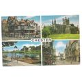 multiview, CHESTER CHESHIRE unused vintage post...
