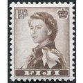 Fiji 1956 1½d sepia SG 282 unused